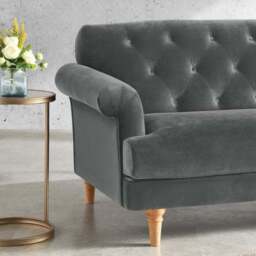 Jazz Velvet 3 Seater Sofa - thumbnail 3