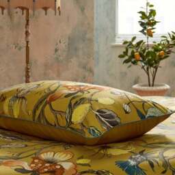 EW by Edinburgh Weavers Morton Floral 100% Cotton Sateen Duvet Cover & Pillowcase Set - thumbnail 4