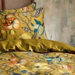 EW by Edinburgh Weavers Morton Floral 100% Cotton Sateen Duvet Cover & Pillowcase Set - thumbnail 2
