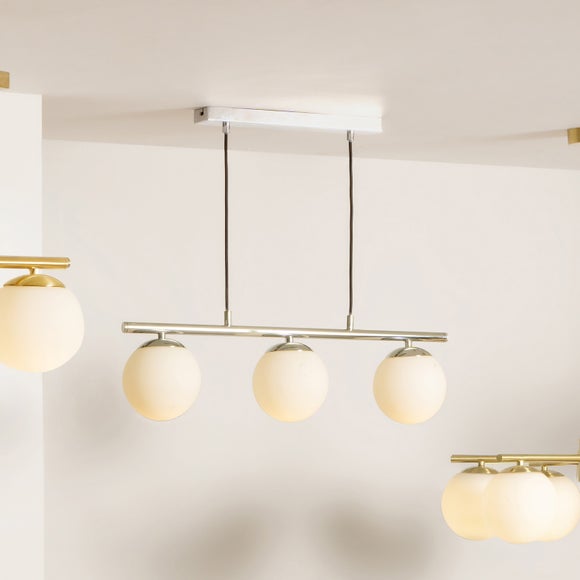 Asterope Metal 3 Light Diner Ceiling Light - image 1
