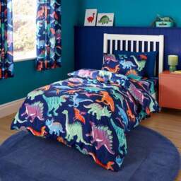 Bright Dino Fitted Bed Sheet - thumbnail 3