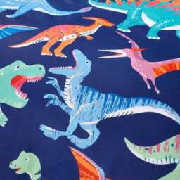 Bright Dino Fitted Bed Sheet - thumbnail 2