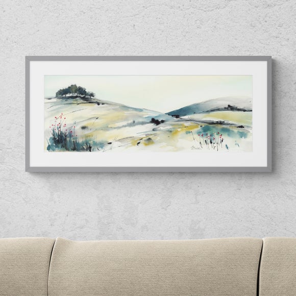 Hillside In Spring by Elizabeth Baldin Framed Print - image 1