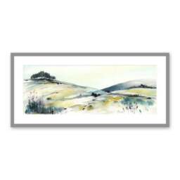 Hillside In Spring by Elizabeth Baldin Framed Print - thumbnail 2