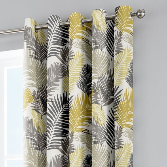 Fusion Tropical Eyelet Curtains - image 1