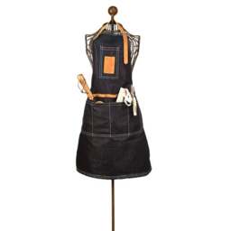 Fallen Fruits Denim Garden Apron - thumbnail 5