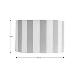 Beatrice Stripe Drum Lamp Shade - thumbnail 5