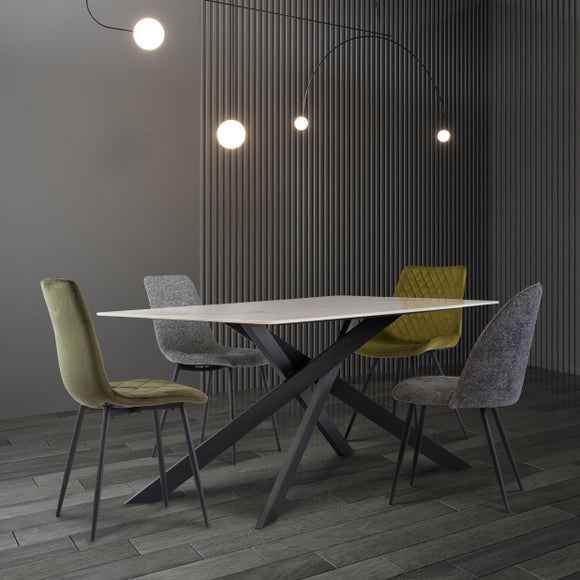 Camilla 6 Seater Dining Table, Sintered Stone - image 1