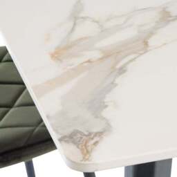 Camilla 6 Seater Dining Table, Sintered Stone - thumbnail 4