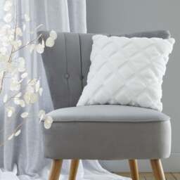 Catherine Lansfield Cosy Diamond Cushion - thumbnail 1