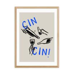 East End Prints Cin Cin Print by SimplyExtraJordanary - thumbnail 2