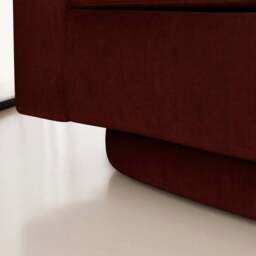 Max Velvet Swivel Chair - thumbnail 4