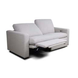 Zaria Boxy Basketweave Power Recliner 3 Seater Sofa - thumbnail 5