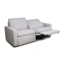 Zaria Boxy Basketweave Power Recliner 3 Seater Sofa - thumbnail 6