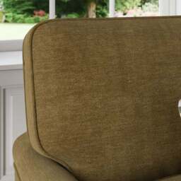 Beatrice II Chenille Snuggle Chair, Olive - thumbnail 4