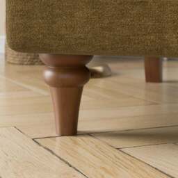 Beatrice II Chenille Snuggle Chair, Olive - thumbnail 5