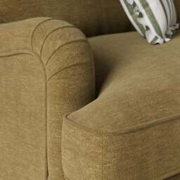 Beatrice II Chenille Snuggle Chair, Olive - thumbnail 3
