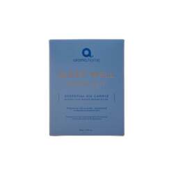 Upper Canada Aroma Home Sleep Well Mandarin, Lavender and Sandlewood Glass Candle - thumbnail 1