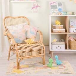 Petit Cheri Dinosaur Hopscotch Rug - thumbnail 1