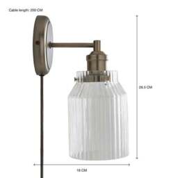 Tobias Plug In Wall Light - thumbnail 6