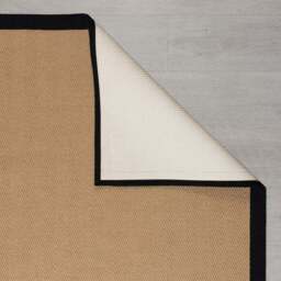 Herringbone Jute Border Rug - thumbnail 5