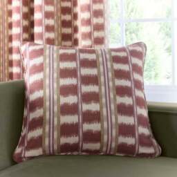 Avis Stripe Pencil Pleat Curtains - thumbnail 6