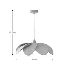 Petal Adjustable Pendant Light - thumbnail 6