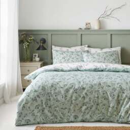Cow Parsley Stems 100% Cotton Standard Pillowcase Pair - thumbnail 3