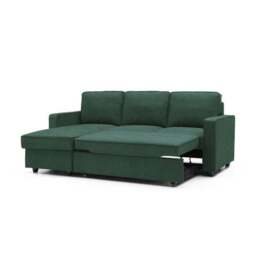 Kayden Woven Reversible Trundle Corner Double Sofa Bed - thumbnail 6