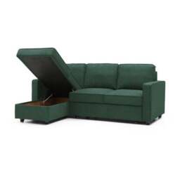 Kayden Woven Reversible Trundle Corner Double Sofa Bed - thumbnail 4