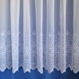 By the Metre Jubilee Net Slot Top Curtain Fabric - thumbnail 3