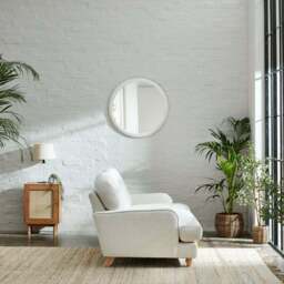 Martha Faux Linen 3 Seater Sofa - thumbnail 3