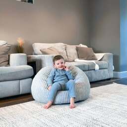 rucomfy Kids Slouch Jumbo Cord Bean Bag - thumbnail 1