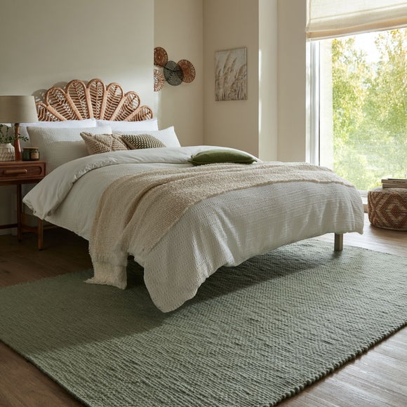 Chunky Wool Weave Rug - image 1