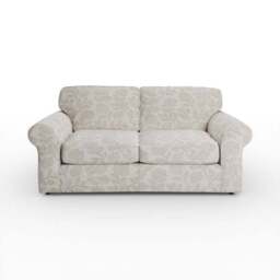 Flori Woven Floral Fabric 2 Seater Sofa Bed - thumbnail 6