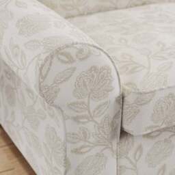 Flori Woven Floral Fabric 2 Seater Sofa Bed - thumbnail 5