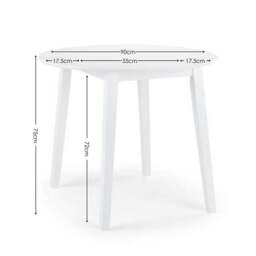 Coast 2-4 Seater Round Extendable Dining Table with 4 Chairs - thumbnail 6