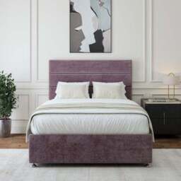 Plush Chenille Universal Divan Base - thumbnail 2