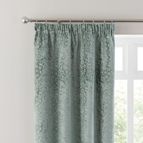 Madeline Velvet Pencil Pleat Curtains - image 1