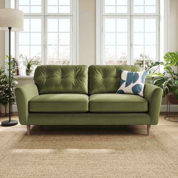 Sven Opulent Velvet 3 Seater Sofa - image 1