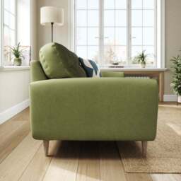 Sven Opulent Velvet 3 Seater Sofa - thumbnail 2