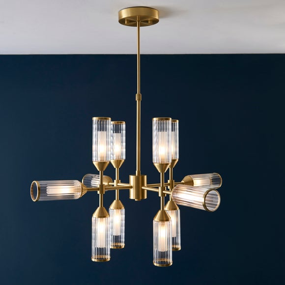 Vogue Bailey Art Deco 12 Light Adjustable Ceiling Light - image 1