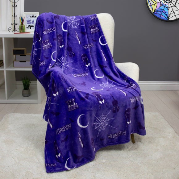 Wednesday Destined Fleece Blanket - image 1