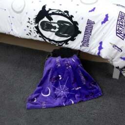 Wednesday Destined Fleece Blanket - thumbnail 3