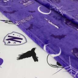 Wednesday Destined Fleece Blanket - thumbnail 4