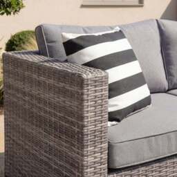 Corner Sofa Grey Lounge Set - thumbnail 4