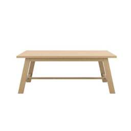 Bourton 8 Seater Dining Table, Latte - thumbnail 2