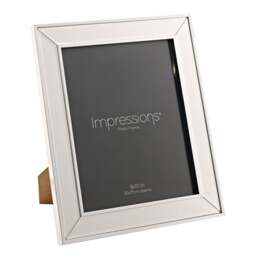 Impressions Mirror Border Bevelled Photo Frame - thumbnail 1