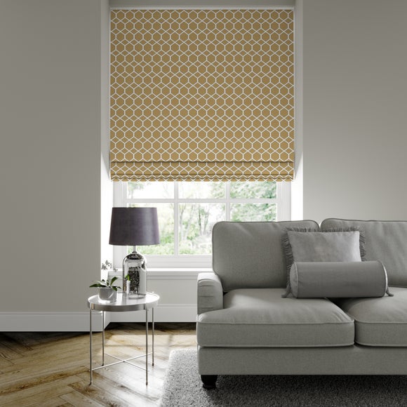Symmetry Made to Measure Fire Retardant Roman Blind - image 1