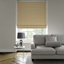 Symmetry Made to Measure Fire Retardant Roman Blind - thumbnail 1